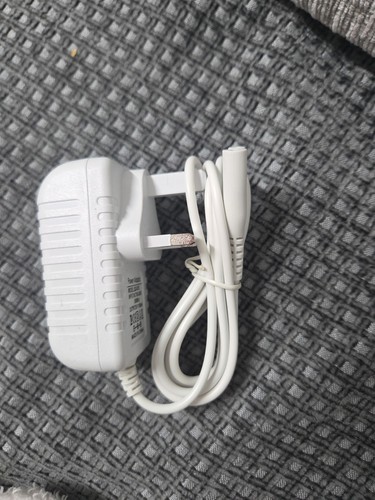 Water flosser charger - flosser, white
